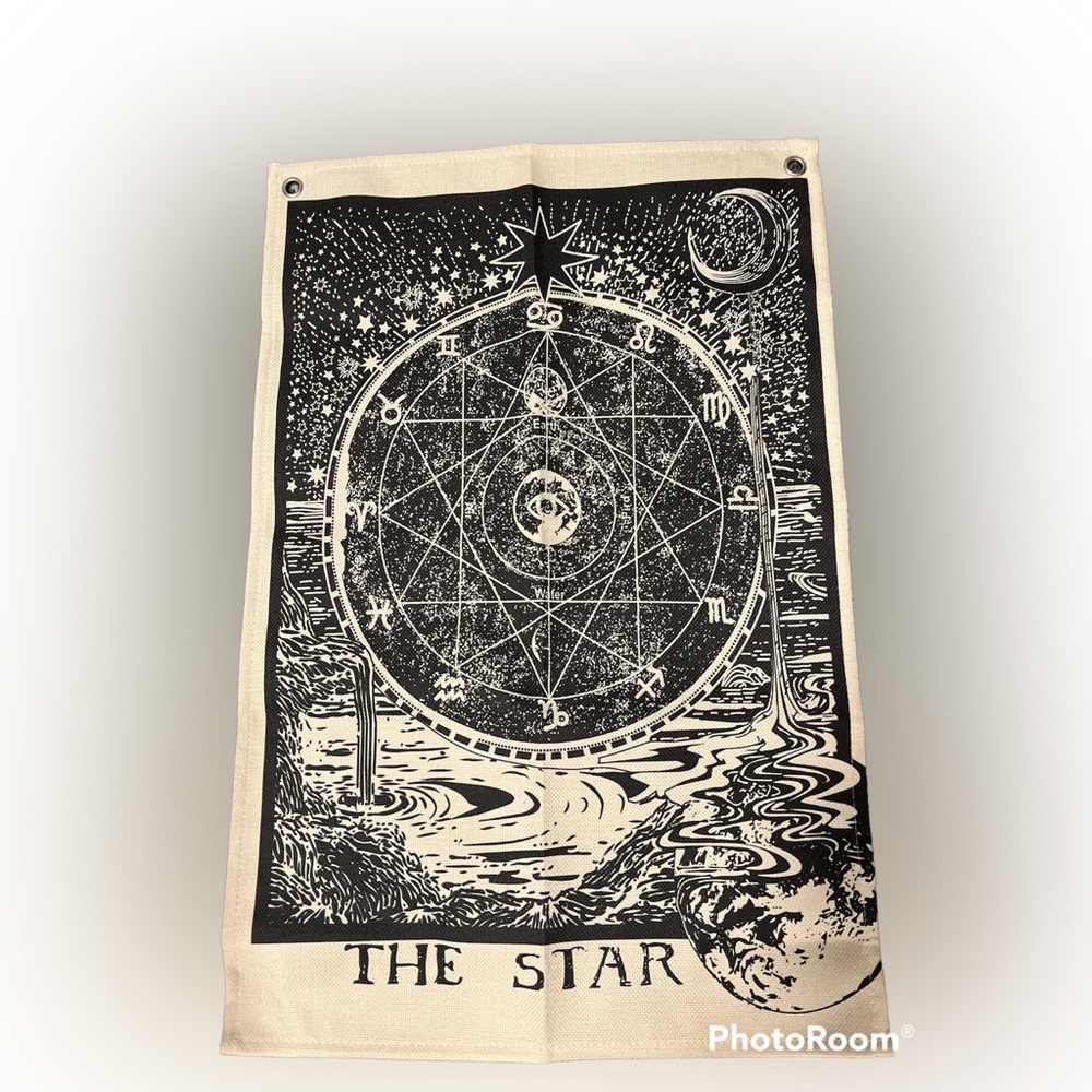 The Star tarot tapestry